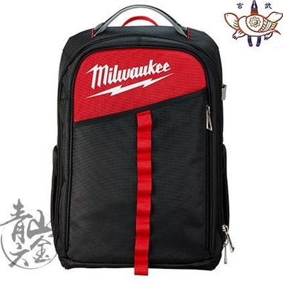 『青山六金』附發票 Milwaukee 美沃奇工程背包 48-22-8202 後背包1680尼龍材質 背包 工具袋