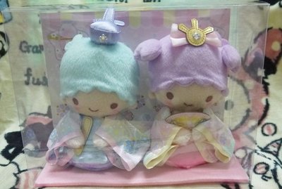 日版﹝Sanrio Original﹞限定※Little Twin Stars雙子星※【kiki和lala】女兒節絨毛布