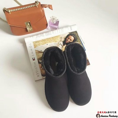 潮牌澳洲 UGG 經典系列 真皮羊皮毛保暖靴 雪靴 短筒靴 潮流單品 OUTLET正品代購-雙喜生活館