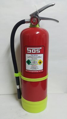 車用滅火器(紅瓶)HFC-236潔淨氣體3L10型(高濃度) 新型高效能氣體 新海龍氣體 永久免換藥 高濃度氣體