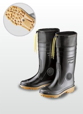 【shich 上大莊】  皇力牌磯釣 /釘鞋/雨鞋  雨鞋型 台灣製T02 底 防滑鞋+釘鞋  (環保無毒)