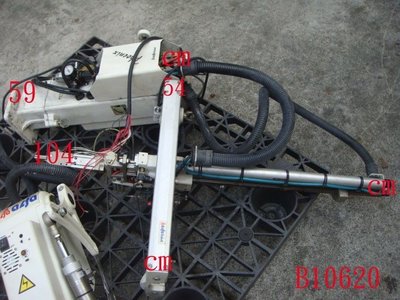 【全冠】二手ALFA P650V/WA 斜背式機械手臂 不會使用 當拆件機賣.(B10620)