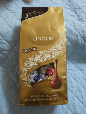 【現貨在台】【美國好市多/魅購舖舖】Lindt瑞士蓮巧克力-5種口味600G