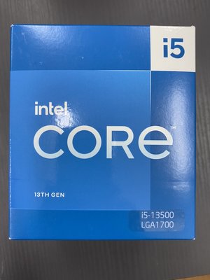 Intel Core i5-13500 中央處理器 台灣公司貨 全新盒裝 蘆洲可自取📌自取價7750