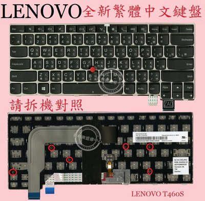 英特奈 聯想 Lenovo Thinkpad T460 T460S T460P 繁體中文鍵盤 T460S
