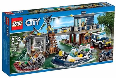 樂高積木LEGO《 LT60069 》2015 年 CITY 城市系列 - 沼澤警察局