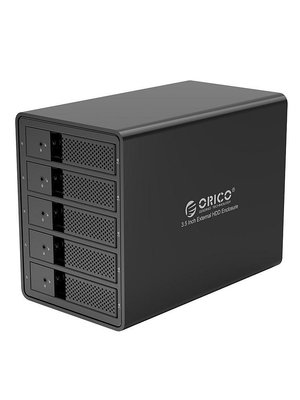 奧睿科/ORICO RAID磁盤陣列柜3.5英寸SATA串口USB 五盤位9558RU3