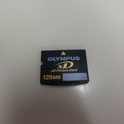 中古良品 Olympus XD記憶卡128MB 韓國製