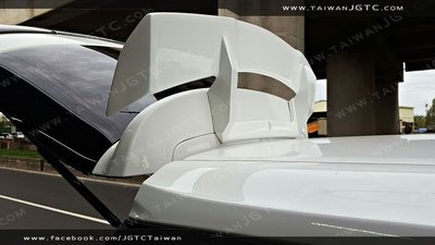 TAIWAN JGTC TOYOTA WISH 塑膠PU 天鵝頸 頂翼 尾翼