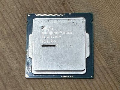 二手 CPU  INTEL  i3-4130  3.4GHz  1150腳位   二核心 四執行緒  無風扇
