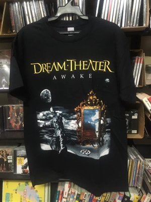 90T恤 全新進口  Dream Theater  黑T S