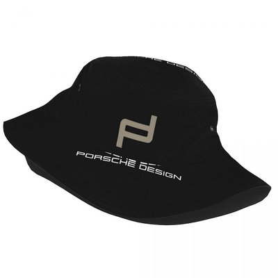 新款 Porsche design logo (4) 成人遮陽漁夫帽 水桶帽太陽帽 女日系百搭潮牌嘻哈韓版帽子 男ins