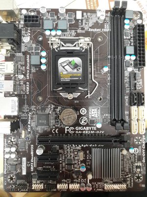 【玉昇電腦】技嘉 GA-B85M-D2V DDR3/1150 /主機板