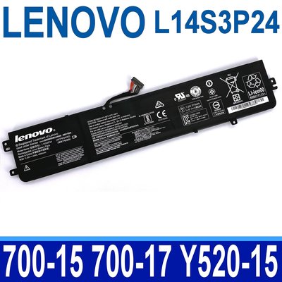LENOVO L14S3P24 原廠電池 700-15ISK 700-15ISK 700-17ISK Y520-15