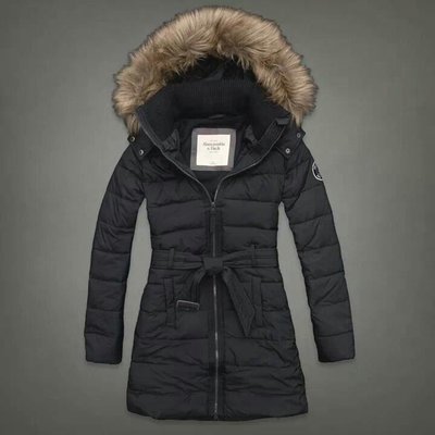 Abercrombie &amp; Fitch AF保暖羽絨外套 長大衣外套