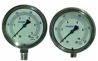 微壓錶微壓計微壓表壓力表--運用調整瓦斯火力需專業人士瓦斯壓力錶另售針閥和球閥咖啡烘焙機(Rotate Fun 300