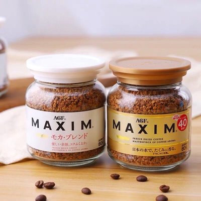 日本 AGF MAXIM咖啡 限定版箴言增量 箴言咖啡 黑咖啡 深煎烘培 摩卡咖啡 AGF咖啡