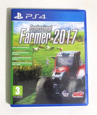 PS4 模擬農場 2017 英文版 Professional Farmer 2017
