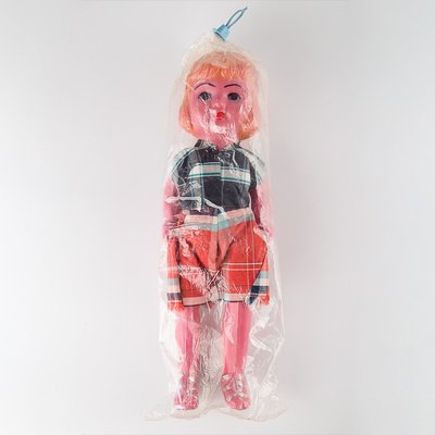 YUCD中美時期左右~老件老塑膠~原裝袋~老娃娃大玩具(不二家-小甜甜-不相關)200320-11