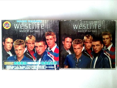 westlife西城男孩-world of our own.二手CD