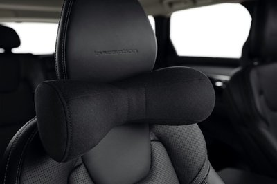 Volvo 富豪 原廠 選配 純正 部品 全車系 高質感 新款 黑色 頸枕 頭枕 抱枕 透氣 80% 羊毛成分 V40
