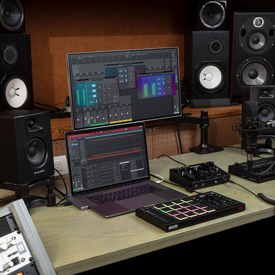 詩佳影音AKAI 雅家 MPC STUDIO II 2代 MIDI 專業鼓機打擊墊控制器影音設備