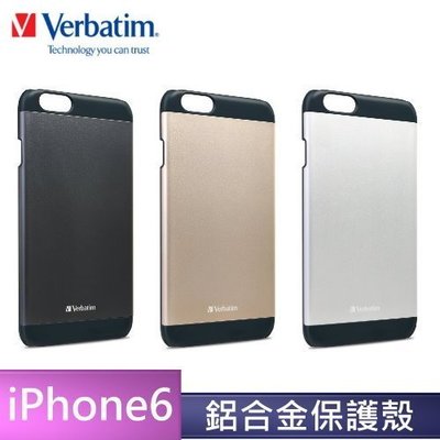 [出賣光碟] Verbatim威寶 蘋果 iPhone6 時尚鋁合金 4.7吋 保護殼 附9H螢幕保護貼