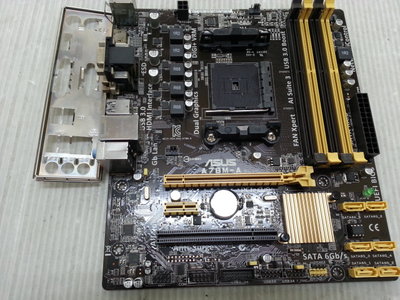 【 創憶電腦 】華碩 ASUS A78M-A DDR3 USB3.0 FM2+腳位 主機板 附檔板 直購價 600元