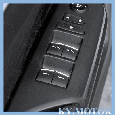 適用於2017-2022 Honda CR-V 車窗升降器按鍵貼 Honda CRV FIT 玻璃升降按鍵飾貼 ABS材