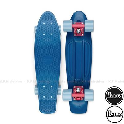 【 K.F.M 】Penny Skateboards 2021 CORAL SEA 膠板 交通板 滑板 22吋 海藍淡紫