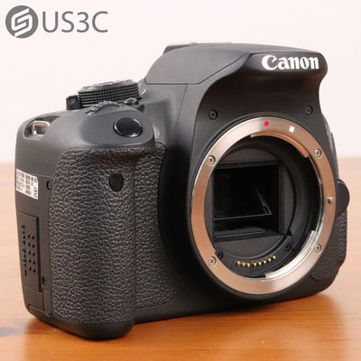 【US3C-板橋店】佳能 Canon EOS 700D 黑 單機身 單眼相機 1870 萬像素 3吋螢幕 可翻轉螢幕 二手相機 快門數10132次