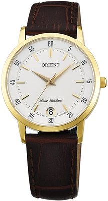 日本正版 Orient 東方 SUNG6003W0 手錶 女錶 皮革錶帶 日本代購