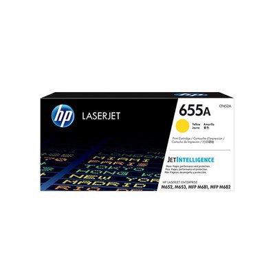 【葳狄線上GO】HP 655A LaserJet 黃色原廠碳粉匣(CF452A) 適用M652/M681/M682