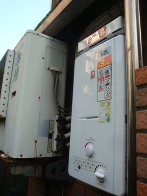 永久送安檢~櫻花GH1221恆溫屋外加強抗風型12公升ABS瓦斯熱水器(H1221舊換新含安裝)保固1年