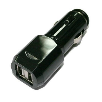 CGR-002雙USB車充 點菸器 手機/平板 充電器(簡易包裝)