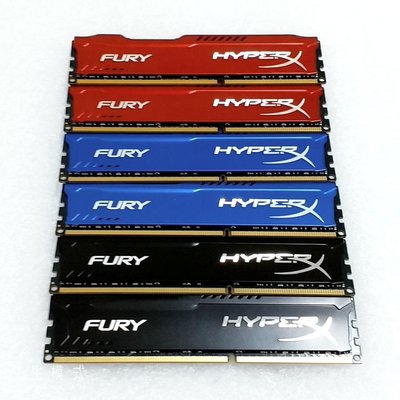 ddr3 1866 8g x2 金士頓16G 雙通道組 1組有兩支 8G HX318C10FRK2/16 終身保固 HyperX Fury