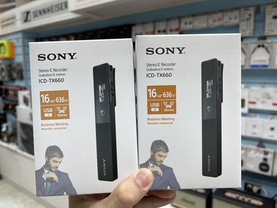 禾豐音響 SONY 多功能時尚專業錄音筆 ICD-TX660 台灣公司貨