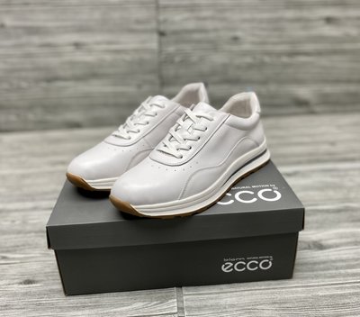 （精品代購）ECCO愛步2022新款運動戶外休閒鞋子秋季潮鞋系列面料採用義大利真皮39-44