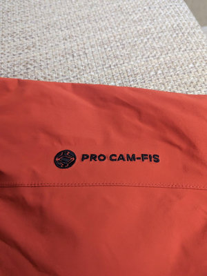 PRO CAM-FIS GORE-TEX 橘色登山外套 機車防風防雨外套 運動外套