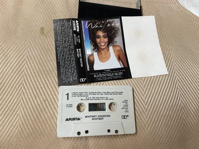 【李歐的音樂】ARISTA唱片1980年代 惠妮休士頓 WHITNEY HOUSTON 第二張同名專輯 錄音帶