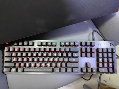 品項新 電競神兵 羅技 Logitech G G413 機械式遊戲鍵盤 二手良品 書房