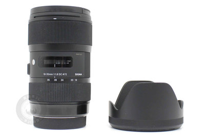 【台南橙市3C】SIGMA 18-35MM F1.8 DC ART  HSM FOR Canon 二手鏡頭 #87699