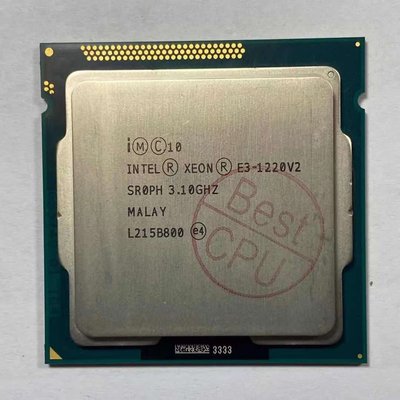 【熱賣精選】Intel Xeon 桌機 1155腳位 E3 1220V2 1225v2 1230V2 1270V2 12