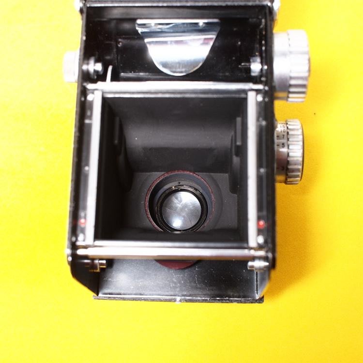 百寶軒9品懷舊復古古董相機MANANFLEX120雙反膠片膠捲機械老式相機 