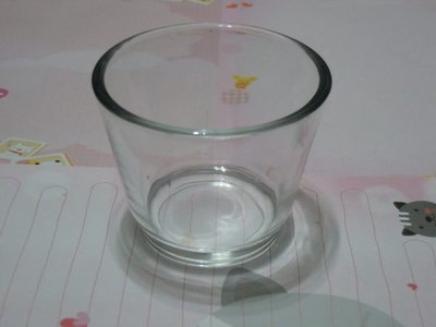 1入 高品質玻璃燭杯(頂部7.5公分 、高 6公分、底部5公分)【求婚/燭台/燭光晚餐/氣氛營造/結婚紀念】