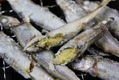 【中秋烤肉食材】柳葉魚(喜相逢)/約300g/盒~每隻都滿滿ㄟ魚卵又稱蛋蛋魚~新鮮便宜又好吃
