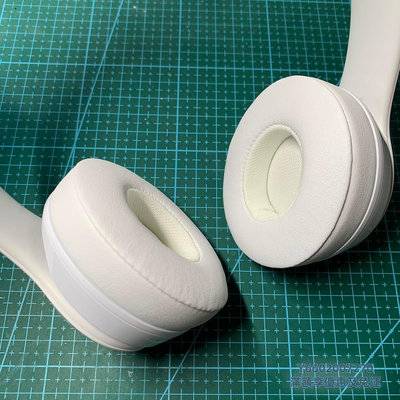 耳機罩適用beats solo3和solo2耳機更換原裝耳套耳機棉耳罩維修原裝配件