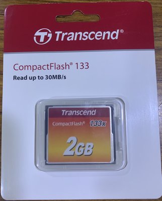 .點子電腦-北投...盒裝◎創見Transcend 133X倍速 2G CF◎記憶卡，只賣550元