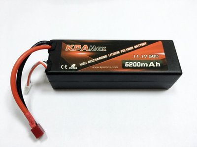 SJ70507  11.1V 5200mAh 50C 3S硬殼電池