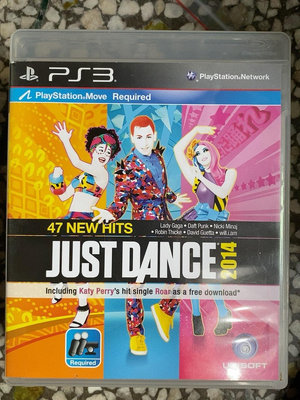 PS3 游戲 舞力全開2014 港版英文 盤面微微痕 箱說齊11374